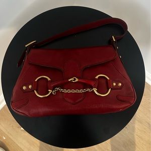 Vintage Red Gucci Bag w/ Hardware